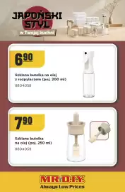 MR. DIY gazetka Strona 3: Szklana butelka na olej z rozpylaczem €6,90, Szklana butelka na olej €7,90