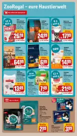 REWE DE tilbudsavis uge 41 Side 19: Felix Katzen-trockenfutter €6,99, Wolfsblut Hunde-trockenfutter €64,99