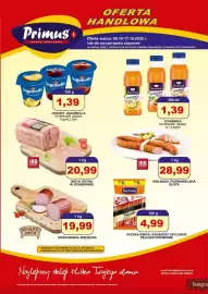 Primus gazetka Strona 1: Indyk Extra w Konserwie €20,99, Jogurt Jogobella Wybrane Smaki €1,39