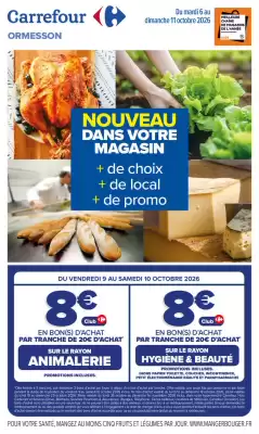 Carrefour (valable jusqu'au 11-10)