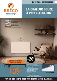 Catalogue E.Leclerc Brico | Chauffage page 1