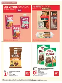 Catalogue Auchan | Animalerie page 16: FIDO Picnic Festival €2,31, Ultima MINI BOUCHÉES AU POULET €1,21