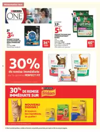 Catalogue Auchan | Animalerie page 6: PURINA ONE Croquettes pour chat €3,62