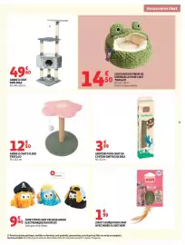 Catalogue Auchan | Animalerie page 9: RIGA Griffacha €3,99, TRUF&CO ARBRE À CHATS FLEUR €12,50