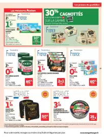 Catalogue Auchan | Café, automne hypers page 29: E. GRAINDORGE CAMEMBERT DE NORMANDIE €3,85, JuraFlore Comté AOP €5,98