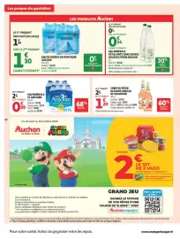 Catalogue Auchan | Café, automne hypers page 42: Auchan Eau minérale pétillante sans sucres €0,48