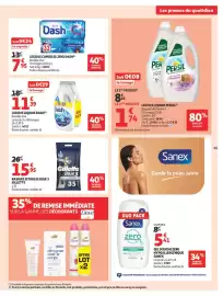 Catalogue Auchan | Café, automne hypers page 45: PERSIL Lessive liquide €1,74, Gillette Rasoirs jetables Blue 3 €15,95