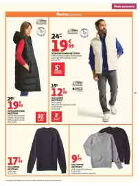 Catalogue Auchan | Café, automne hypers page 57: INEXTENSO PULL HOMME €17,99, INEXTENSO PULL HOMME €9,99