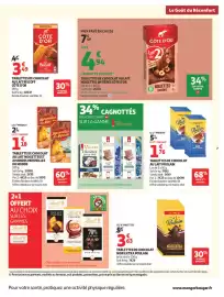 Catalogue Auchan | Café, automne hypers page 7: CÔTE D'OR TABLETTES DE CHOCOLAT AU LAIT NOISETTES ENTIÈRES €4,94