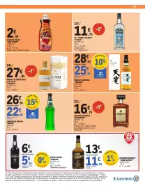 Catalogue E.Leclerc | Promos en OR page 11: TENJAKU WHISKY €25,65, YUSHAN WHISKY BLENDED MALT €27,95