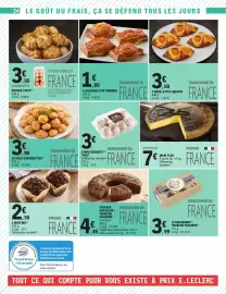 Catalogue E.Leclerc | Promos en OR page 24: MAXI CHOUQUETTES €3,90, POZZ Mini beignets €3,00