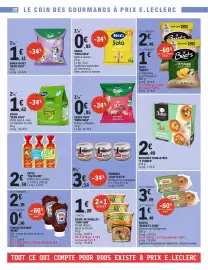 Catalogue E.Leclerc | Promos en OR page 28: Hero Solo MiniPuffs €0,85, HEINZ Tomato Ketchup €3,35