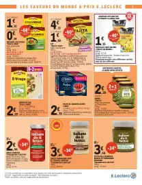 Catalogue E.Leclerc | Promos en OR page 3: CIRIO Polpa €2,79, OLD EL PASO Fajita €1,89