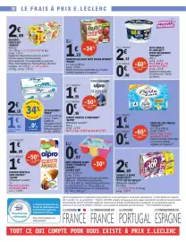 Catalogue E.Leclerc | Promos en OR page 30: Frutii Compote de fruit goût fraise intense €1,23, MALO Skyr Nature €1,45