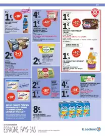 Catalogue E.Leclerc | Promos en OR page 31: MICHEL & AUGUSTIN L'INCROYABLE MOUSSE AU CHOCOLAT NOIR €6,37