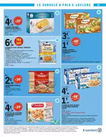 Catalogue E.Leclerc | Promos en OR page 35: COMPTOIR DES MARÉES LASAGNES AU THON €4,12, MAGDA Champignons surgelés €2,83