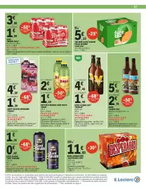 Catalogue E.Leclerc | Promos en OR page 37: Breizh Cola €1,94, Fuze tea €5,10
