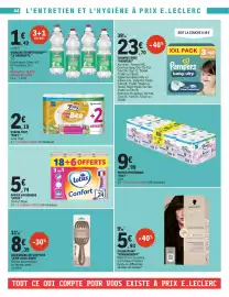 Catalogue E.Leclerc | Promos en OR page 44: FOXY ESSUIE-TOUT €2,19, LOTUS Papier hygiénique Confort Rose €5,74