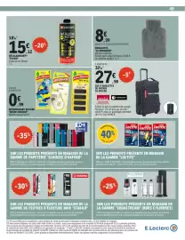 Catalogue E.Leclerc | Promos en OR page 49: AERIAL SAC À ROULETTES €27,90, FACOM DÉCALAMINANT €15,12