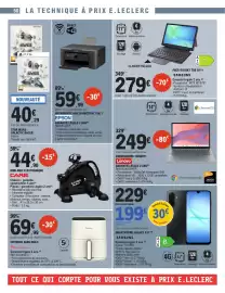 Catalogue E.Leclerc | Promos en OR page 50: Moulinex Friteuse sans huile €69,99, CARE MINI-BIKE ÉLECTRONIQUE €44,90