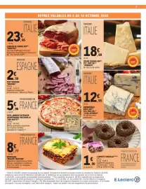 Catalogue E.Leclerc | Promos en OR page 7: BERETTA Jambon de Parme AOP €23,95, CASA AZZURRA Gorgonzola Doux AOP €12,95