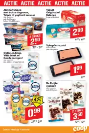 Coop folder week 41 Pagina 8: Optimel drink, Vifit drink of Goede morgen! €0,99