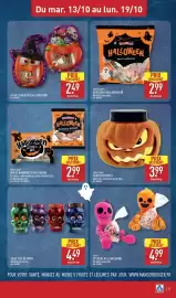 Catalogue ALDI semaine 42 page 19: SWEETLAND SEAU CITROUILLE €3,99, Sweet Land Halloween mix €2,99