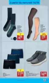 Catalogue ALDI semaine 42 page 29: ATHENA BOXERS €11,99, UP 2 FASHION BOOTS €16,99
