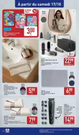 Catalogue ALDI semaine 42 page 34: NOVITESSE TAPIS DE BAIN €6,99, CRAZE BOMBE DE BAIN AVEC JOUET €3,00