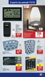 Catalogue ALDI semaine 42 page 35: HOME CREATION CORBEILLE À LINGE €4,99, HOME CREATION PANIERE À LINGE €7,99