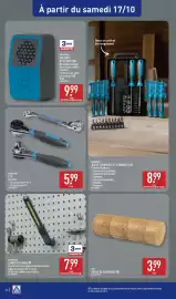 Catalogue ALDI semaine 42 page 38: BBQ BÛCHE DE RAMONAGE €3,99, WORKZONE CLÉ €5,99