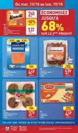 Catalogue ALDI semaine 42 page 8: Casa Morando CANNELLONI €4,49, DAYLICIOUS® PISSALADIÈRES NIÇOISES €3,79