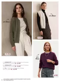 Catalogue E.Leclerc | Mode automne page 10: CARDIGAN ZIPPÉ €29,95