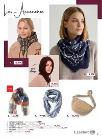 Catalogue E.Leclerc | Mode automne page 15: Tissiaa Écharpe €6,47