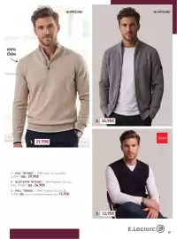 Catalogue E.Leclerc | Mode automne page 19: RITCHIE Cardigan €24,95, Tissaia Veste €12,95