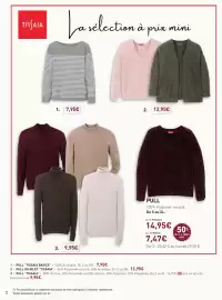 Catalogue E.Leclerc | Mode automne page 2: PULL €7,47, COLONA Sweat-shirt et cardigan €12,95
