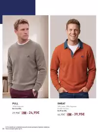 Catalogue E.Leclerc | Mode automne page 22: SWEAT €39,95, WINS Pull €24,95