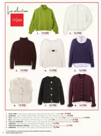 Catalogue E.Leclerc | Mode automne page 4: Null €16,95, Tissaia pull à col montant €19,95