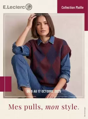 E.Leclerc | Mode automne (valable jusqu'au 17-10)