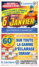 Catalogue E.Leclerc | Tract mag 12 au 18 oct page 1