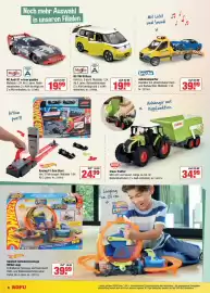 Rofu Kinderland Prospekt woche 41 Seite 6: Hot Wheels Racing F1 Grid Start €24,99, Claas Traktor €34,99
