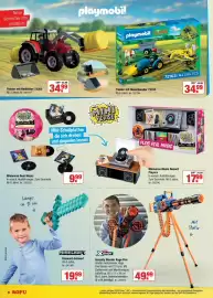 Rofu Kinderland Prospekt woche 41 Seite 8: Traktor mit Heuschwader 72163 €34,99, MINECRAFT Diamant-Schwert €19,99