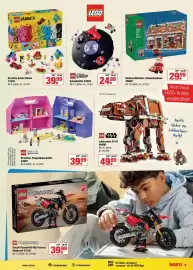 Rofu Kinderland Prospekt woche 41 Seite 9: LEGO Schallplatte €24,99, LEGO Friends Kreativer Puppenhauskoffer €39,99