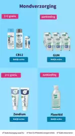 Plein.nl folder week 41 Pagina 6: 1+1 gratis CB12 bed breath MONDWATER RAIN DE BOUCHE CB12 WHITE FIGHTS THE BAD BREATH 16