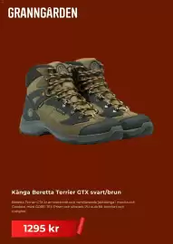 Granngården kampanjblad Sida 4: Känga Beretta Terrier GTX svart/brun €1.295,00