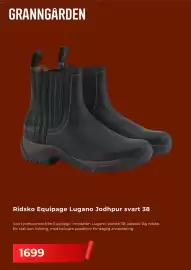 Granngården kampanjblad Sida 5: Equipage Ridsko Lugano Jodhpur svart €1.699,00
