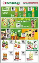 Eurocash gazetka Strona 10: EUROCASH PIJESZ 449 OWOC 125 PORCJI OWOCÓW I WARZYW Z VAT 4,71 CENA ZA SZT. Sok: Tymbark jabłko