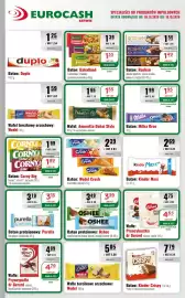 Eurocash gazetka Strona 2: EUROCASH 125 Z VAT 1,54 CENA ZA SZT. duplo f Baton: Duplo 18,2 g ORZECHOWY I CHRUPIACY 159 Z VAT