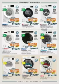 Volantino Al Pentolone Pagina 4: Candy Lavasciuga €449,00, Haier Lavatrice €599,00