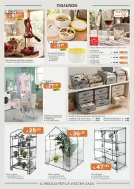 Volantino Al Pentolone Pagina 8: Calici e bicchieri linea "London" in vetro Luxion €11,90, Stendino in acciaio inox €27,90